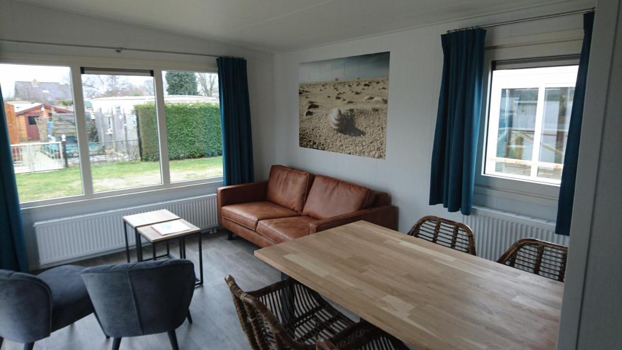 Camping De Duinhoeve Chalet Schelp Not For Companies 니우-함스테더 외부 사진